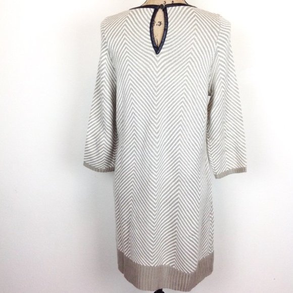 SOLDMud Pie Long Sleeve Tunic Sweater Dress - N533 - Picture 4 of 6